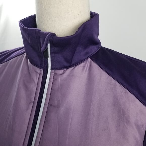 Crivit Purple Zip Front Athletic Jacket Nice Size Small 4/6 - Picture 2 of 11
